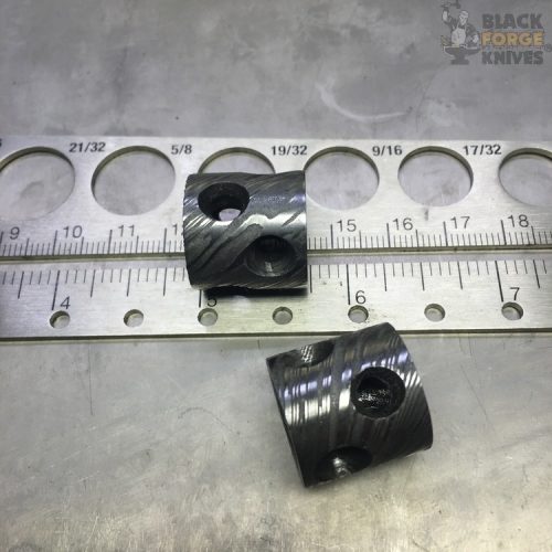 Damascus Steel Bead - Image 2