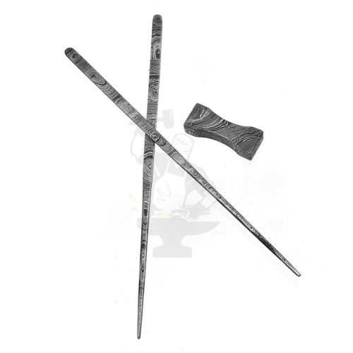 Damascus Chopsticks Pair - Image 3