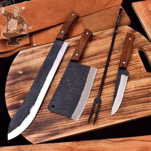 BBQ KNIFE & FORK SET - Image 2