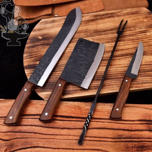 BBQ KNIFE & FORK SET - Image 3