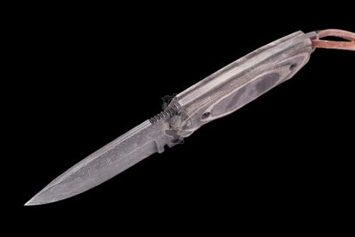 Damascus Steel Skinner Knife - Image 2