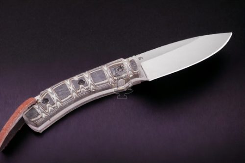 D2 Steel Blade Skinner Knife - Image 3