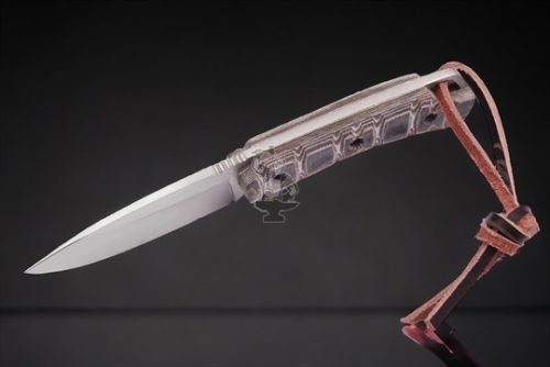 D2 Steel Blade Skinner Knife - Image 2
