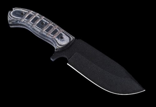 Carbon Steel Powder Coated Bushcraft Knife - Image 2