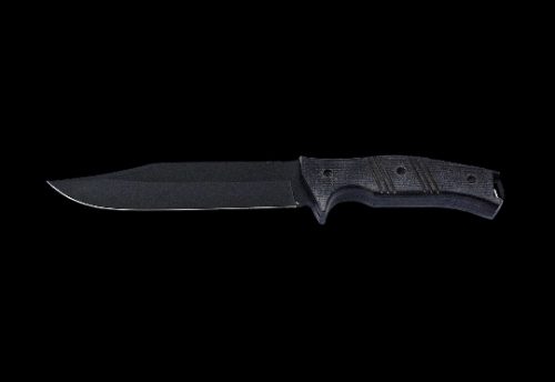Carbon Steel Powder Coated Combat Tactical knife - Image 3