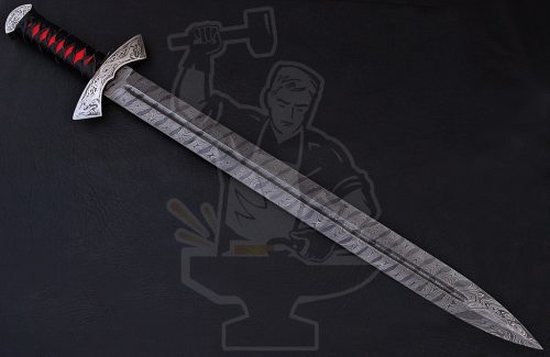Damascus VIKING SWORD - Image 2