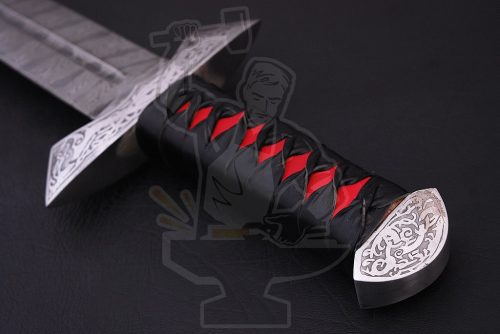Damascus VIKING SWORD - Image 6