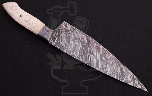 Damascus Chef Knife - Image 3