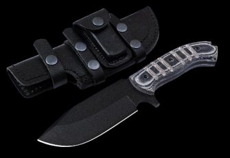 Carbon Steel Powder Coated Bushcraft Knife